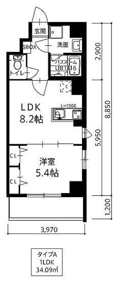 【間取り】 | MODERN PALAZZO東公園(モダンパラッツォ東公園）