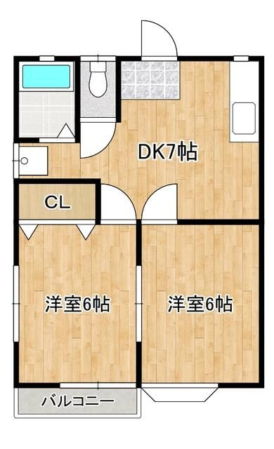 ベルハイツの間取り