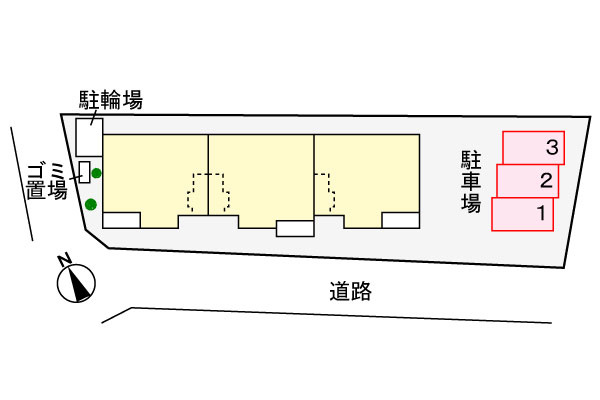 フィオーレ　モリの駐車場|駐車場