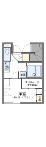 レオパレスＪの間取り
