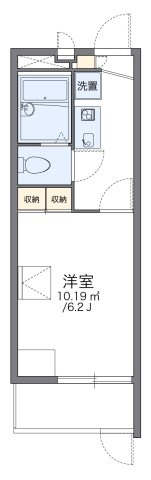 レオパレスプレミールⅡの間取り