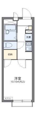 レオパレス日野本町の間取り|代表的な間取のため実際の間取とは異なる場合があります