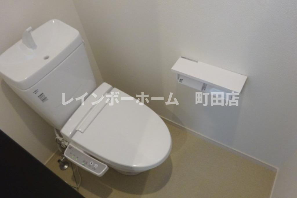 Ciel Bleu南林間※初期費用分割あと払いサービス利用可能物件のトイレ