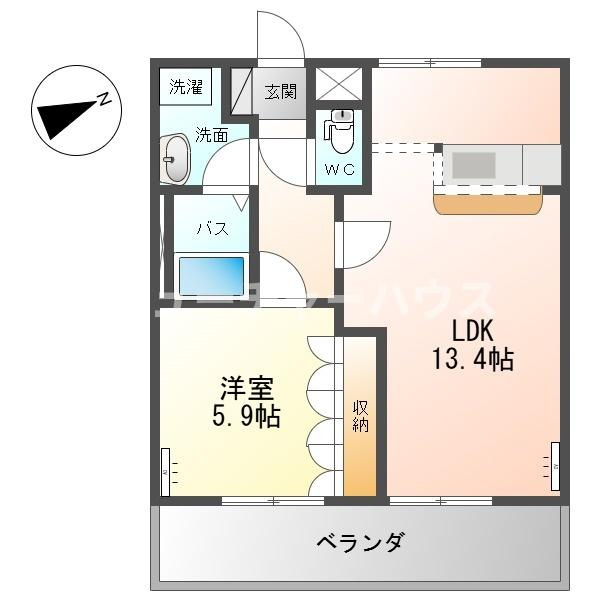 サクラシティ（ＳＡＫＵＲＡ　ＣＩＴＹ）の間取り