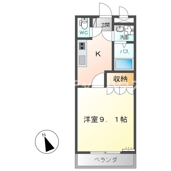 グラン・ブルー（Ｌｅ　Ｇｒａｎｄ　Ｂｌｅｕ）の間取り