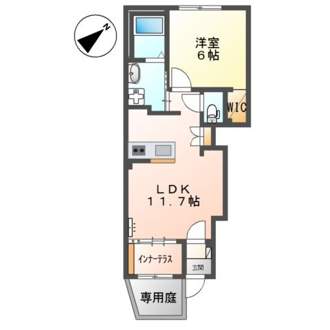 フィオーレの間取り