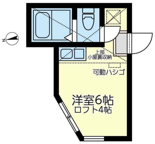 ユナイト三ツ沢ルプレールの杜の間取り