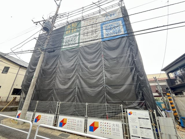 ジーメゾン松戸パラスのバルコニー