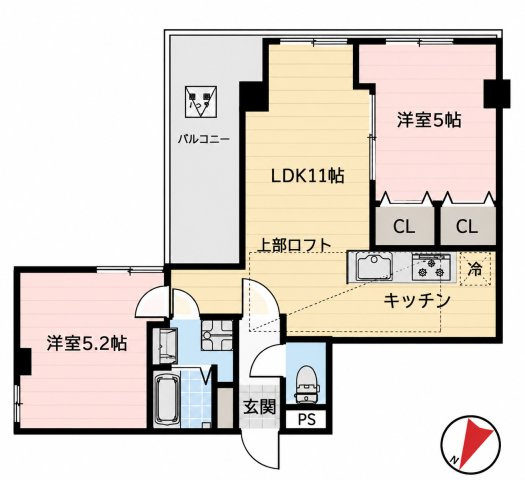 【間取り】 | サンビルダー六甲ウエスト