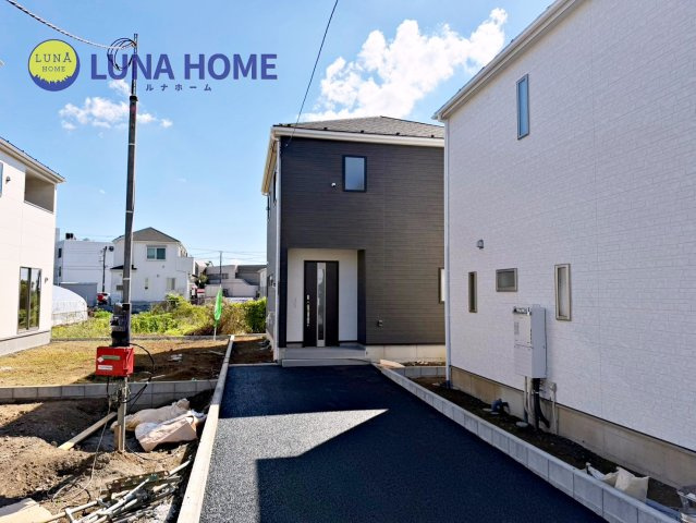 土浦市木田余西台第2　新築戸建　3号棟の外観