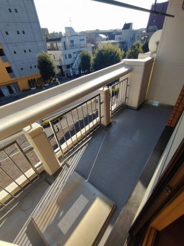 西池袋グリーンハイツのバルコニー