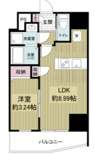 【間取り】 | ArtizA西長堀