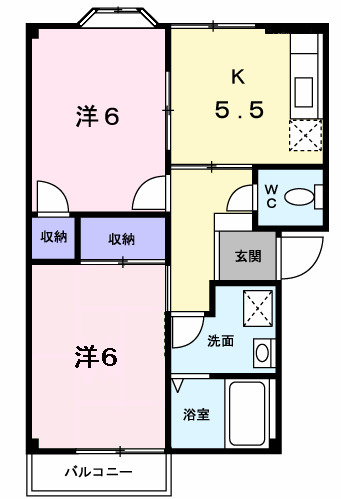 【間取り】 | グランドール１