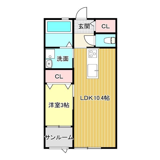 ルアナの間取り