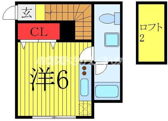 メゾンコフレの間取り