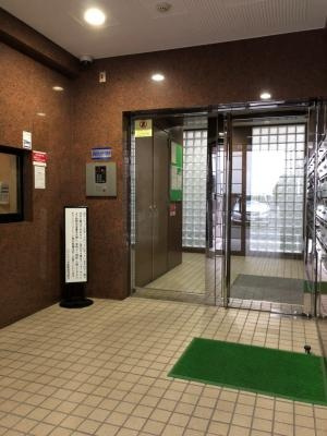 ハイシティ吾妻橋のエントランス
