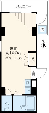 プチメゾンの間取り