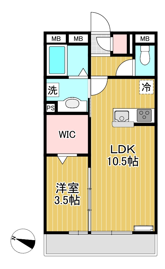 ステラタウンスピカの間取り