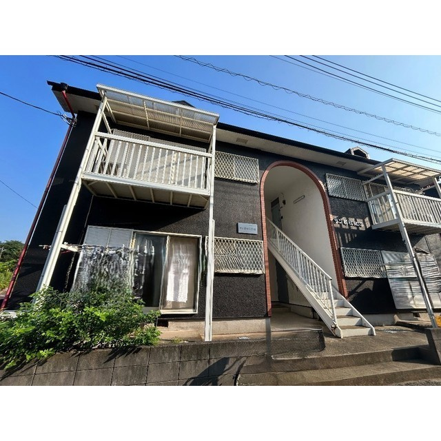 サン若松３号館の外観|外観は落ち着いています