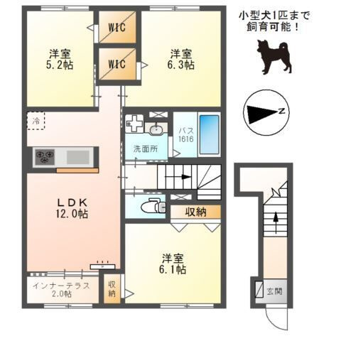 Etoile（エトワール）の間取り