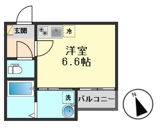 新小岩モコプルの間取り