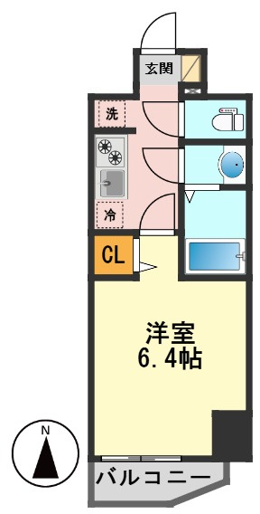 THE PASEO新小岩Ⅱの間取り