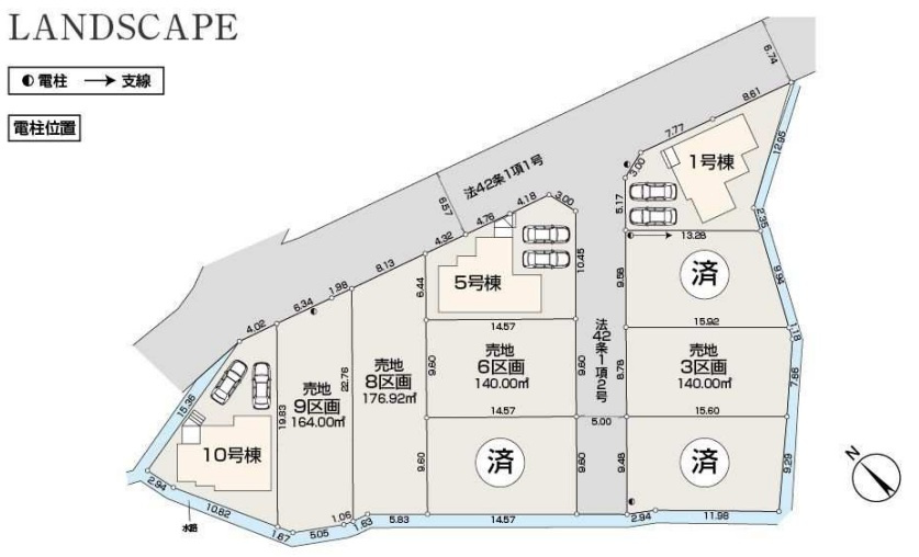 リーブルガーデンあきる野市平沢第2♪【1号棟】東秋留駅徒歩14分×長期優良住宅の区画図
