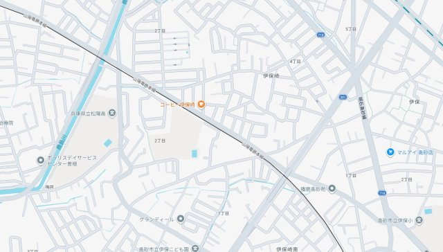 高砂市伊保崎1丁目　　山陽電鉄「伊保駅」徒歩10分の地図
