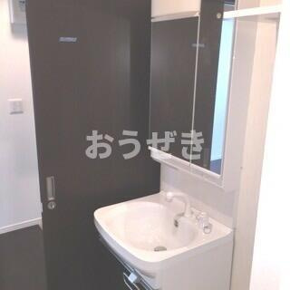 エンヒルズ横浜の独立洗面台