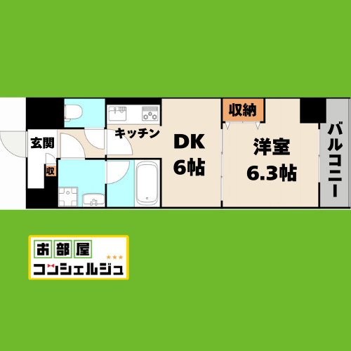 メイボーテセラの間取り