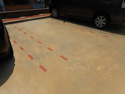 ラフレシールⅠの駐車場