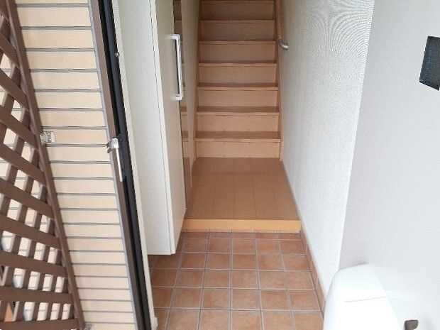 ラフレシールⅠの玄関