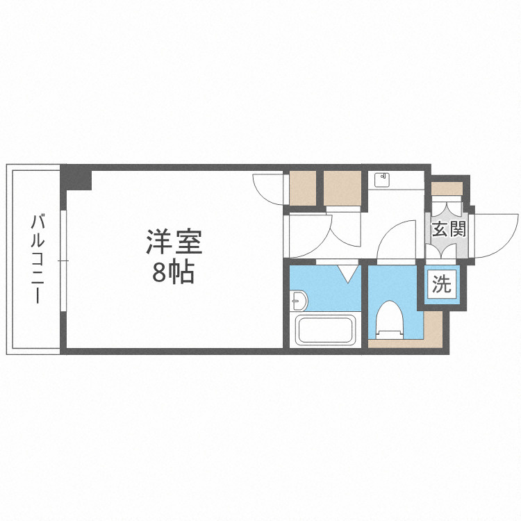 メリーパレスの間取り