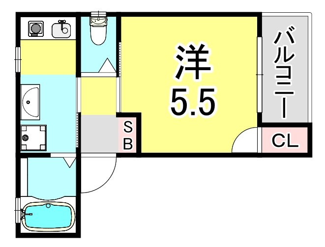 グランメール梅ヶ香町の間取り