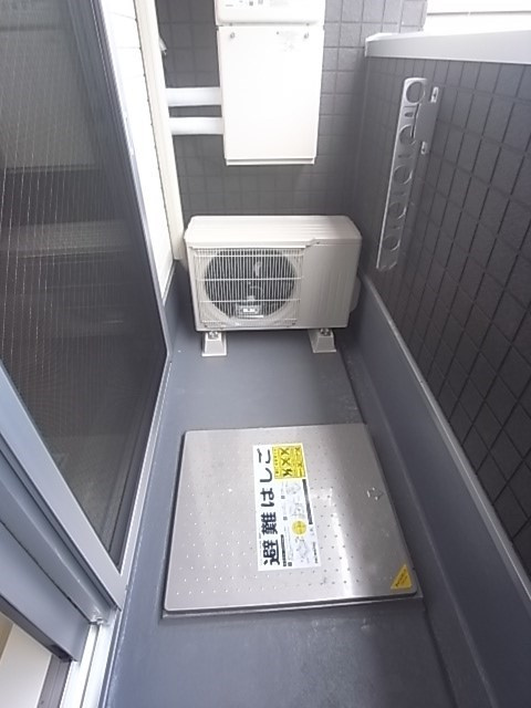 グランメール梅ヶ香町のバルコニー