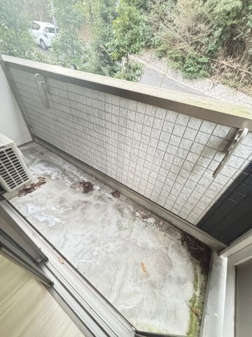 エヌエムサンカンテキャトフB棟のバルコニー