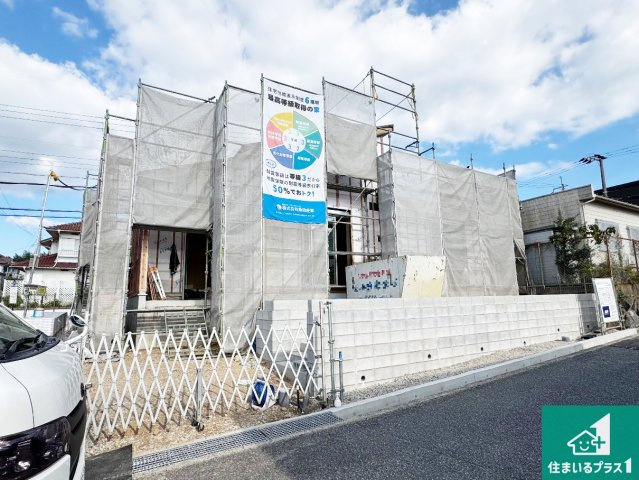 神戸市北区筑紫が丘　新築一戸建ての外観|現在建築中！落ち着いた街並みで新生活を始めることが出来そう！周辺の物件も併せてご紹介させて頂きます！