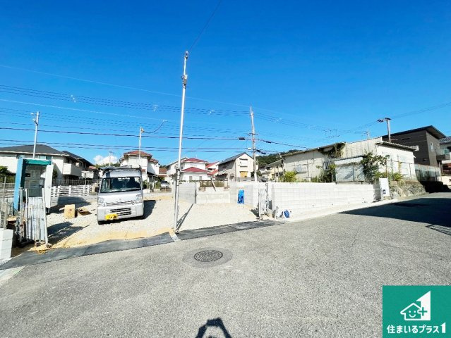 神戸市北区筑紫が丘　新築一戸建ての外観|現在の進捗状況です！順調に作業進行中、完成が待ち遠しいです！詳細の間取り等、お気軽にお問い合わせください！