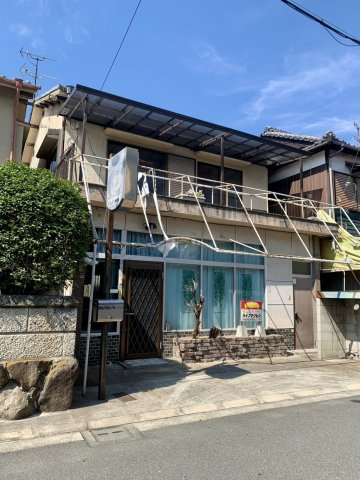 網干店舗併用住宅の外観