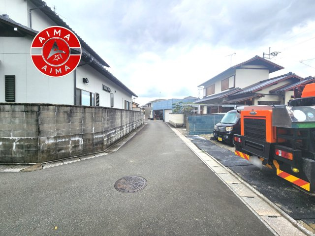 糟屋郡篠栗町乙犬第10-1棟（1号棟）の外観|前面道路含む現地の写真です。