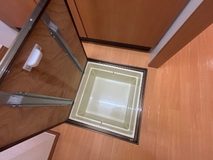 日向セントラルコートの収納|床下収納