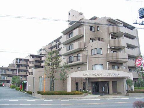 ルネ東松山の外観|ブラウン基調の落ち着いた外観デザインです。7階部分・南向きバルコニーにつき陽当たり・眺望良好！オートロック完備で防犯面も安心の住環境です。大切なペットと一緒に過ごせます