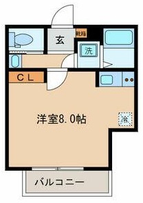 学大散歩（ＧＡＫＵＤＡＩ－ＳＡＮＰＯ）の間取り|間取りです。