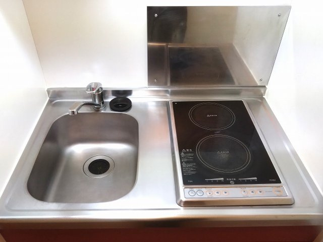 レオパレスＳＯＬＵＣＩＯＮ４のキッチン|きれいなキッチンです