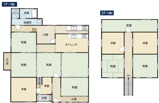 福知山市字榎原の土地図