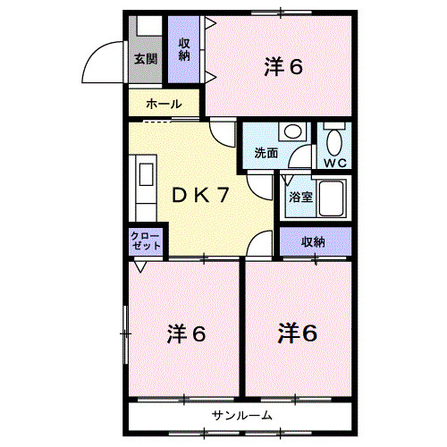 ステイズⅡの間取り