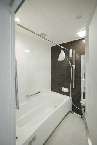 西蒲田モデルハウス　中古戸建　の浴室|落ち着いた空間のお風呂です