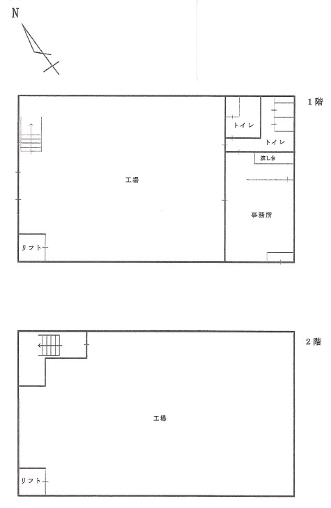 丹波市春日町古河　倉庫　の間取り