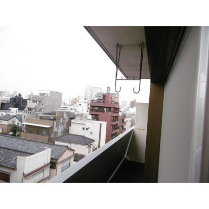 Ｚマンションのバルコニー