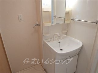 ベル　メゾン　可部　D棟の洗面所|シャンプードレッサー